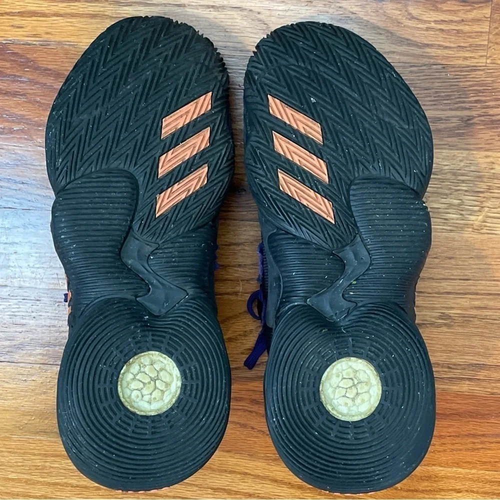 Adidas Size 8 Trae Young‎ 1 Sneakers Black Team Purple